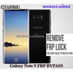 Samsung Galaxy Note 9 SM-N960F FRP Unlocking Service